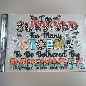 Colorful Inspirational DTF transfer